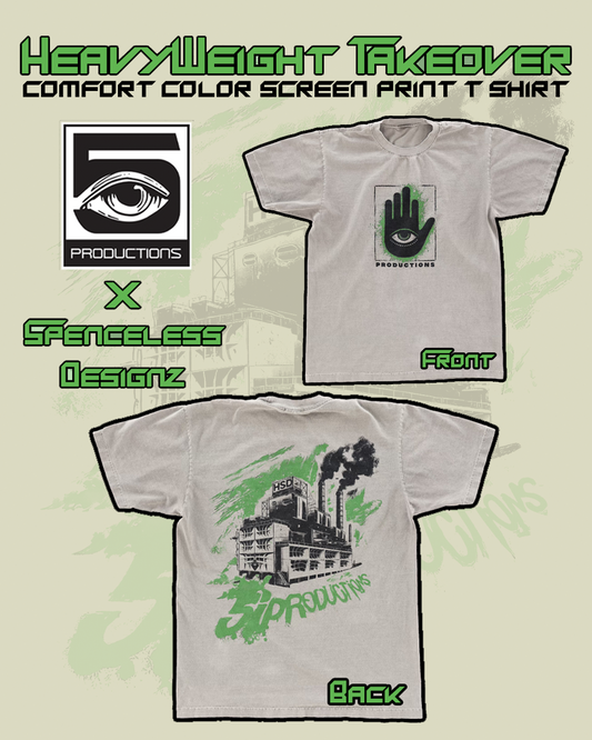Heavyweight Takeover Comfort Color Screen Print T Shirt