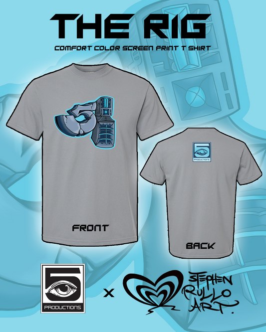 The Rig Comfort Color Screen Print T Shirt