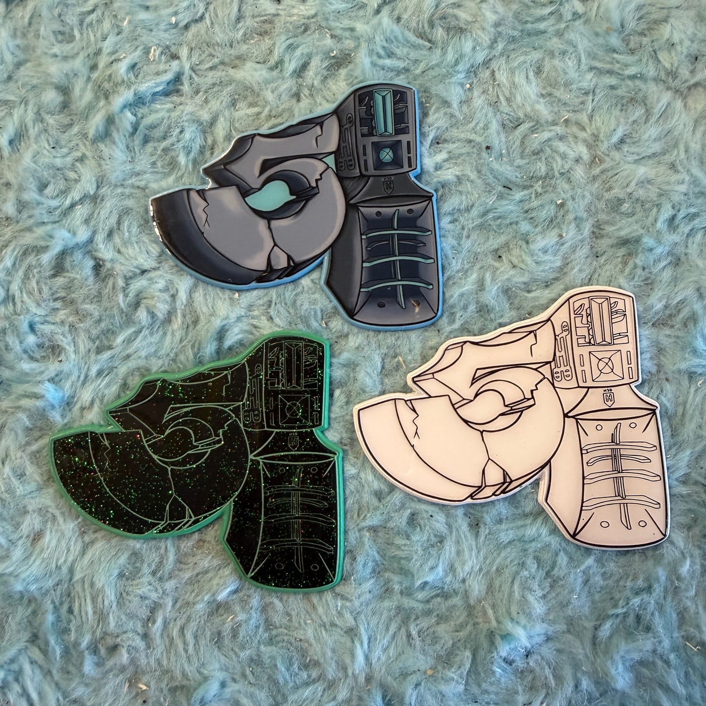 The Rig 3" Hat Pin